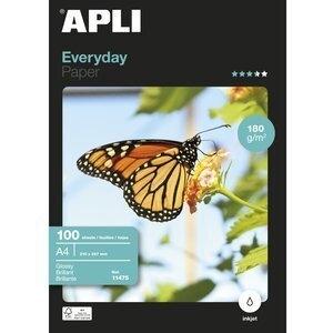 PAPEL INKJET APLI FOTO A6 (10x15) 180g 100h GLOSSY (EVERYDAY)