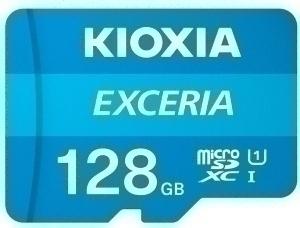 TARJETA MEMORIA SECURE DIGITAL MICRO 128GB KIOXIA/TOSHIBA CLASS 10 SDHC UHS-I (Incluye Canon LPI de 0,24  )