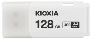 MEMORIA USB 128GB KIOXIA/TOSHIBA TRANSMEMORY U301 3.2 BLANCO (Incluye Canon LPI de 0,24  )