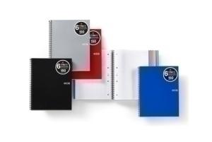 BLOC MIQUELRIUS THE ORIGINAL NOTEBOOK 6 micro.tapa PP A5 150h 70g CUADRIC.5x5 AZUL
