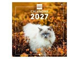 CALENDARIO (2027) FINOCAM INTERNACIONAL PARED IMAGENES MENSUAL PARA ESCRIBIR 180x180 CATS
