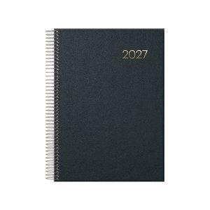 AGENDA ANUAL (2027) DOHE SEGOVIA ESPIRAL tapa EXTRA 140x200 S/V NEGRO